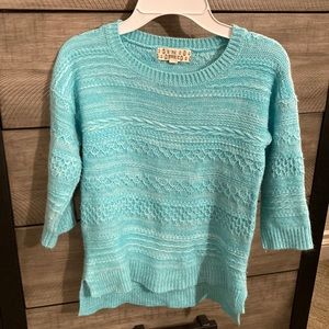 cute girls knit sweater